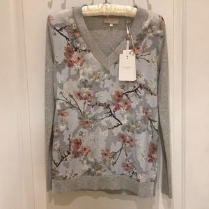 NWT Ted Baker Cherry Blossom Sweater, gorgeous!